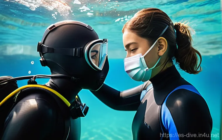다이빙 강사로 성공하기 위한 실전 경험 - **Prompt for Practical Experience & Mentorship:**
    "An experienced male diving instructor, in his...