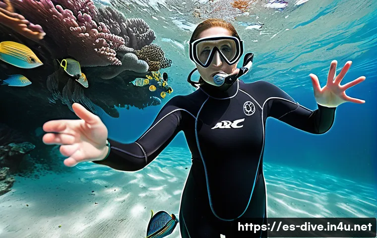 다이빙 강사 연봉 협상 시 유리한 포인트 - **Prompt 1: Seasoned Instructor Guiding a Diverse Group in a Vibrant Reef**
"A highly experience...
