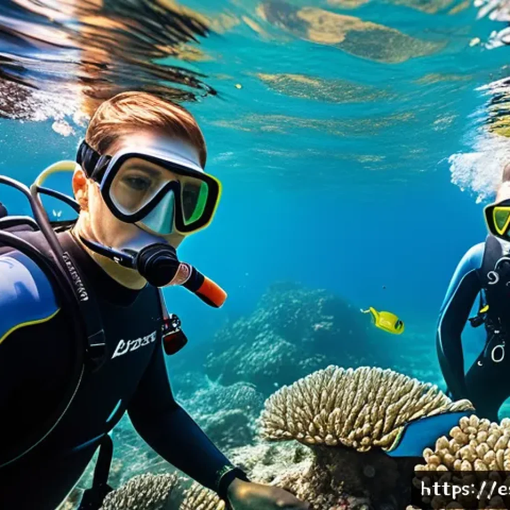 다이빙 강사 자격증 취득 과정 - A professional scuba diving instructor teaching a diverse group of adult students in clear Mediterra...